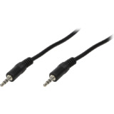 LogiLink Audiokabel, 2 x 3,5 mm Klinkenstecker, 3 m