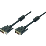 LogiLink dvi-d 24+1 Kabel, dual Link, schwarz, 2,0 m