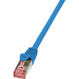 LogiLink Patchkabel, Kat. 6, S/FTP, 0,25 m, blau