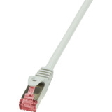 LogiLink Patchkabel, Kat. 6, S/FTP, 0,5 m, grau