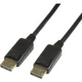 LogiLink displayport Anschlusskabel, schwarz, 10,0 m