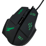LogiLink optische Gaming Maus, kabelgebunden, schwarz