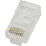 LogiLink rj45 Stecker fr Rundkabel, Kat.5e, ungeschirmt