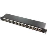 LogiLink 19" patch Panel Kat. 6, geschirmt, 24 Port, 1 HE