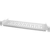 LogiLink 19" Fachboden, 1 HE, Festeinbau, (T)150 mm