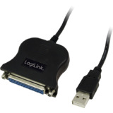 LogiLink usb 1.1 Druckerkabel, 25 pol Sub-D, Länge: 1,8 m