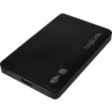 LogiLink 2,5" sata Festplatten-Gehäuse, usb 3.0, schwarz