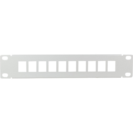 LogiLink 10" Keystone Patch Panel, lichtgrau