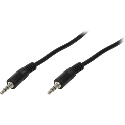 LogiLink Audiokabel, 2 x 3,5 mm Klinkenstecker, 2 m