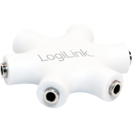 LogiLink Audio Splitter LogiStar, weiß