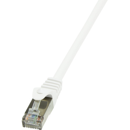 LogiLink Patchkabel, Kat. 6, F/UTP, 10,0 m, weiß