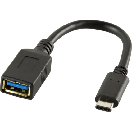 LogiLink USB 3.1 Adapterkabel, USB-C Stecker-USB-A Kupplung