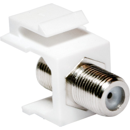 LogiLink Keystone Modul F-Kupplung, weiß