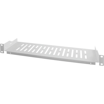LogiLink 19" Fachboden, 1 HE, Festeinbau, (T)150 mm