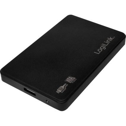 LogiLink 2,5" SATA Festplatten-Gehuse, USB 3.0, schwarz