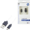 LogiLink USB 2.0 Kabel, USB-A - Micro USB-B Stecker, 1,8 m