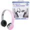 LogiLink Headset High Quality, faltbar, pink