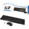 LogiLink Desktop Set, kabellos, 66 Kanle, schwarz