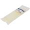 LogiLink Kabelbinder, 200 x 2,5 mm, Nylon, weiß