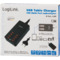 LogiLink USB-Tisch-Ladegert, 8-Port, 44 Watt, schwarz