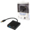 LogiLink USB 3.0 - HDMI/VGA Grafikadapter, schwarz