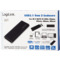 LogiLink M.2 SATA Festplatten-Gehuse, USB 3.1, schwarz