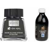 LEFRANC bourgeois Tinte Nan-King, schwarz, im Glas, 14 ml