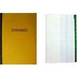 ELVE cahier piqre "Echances", 217 x 170 mm vertical