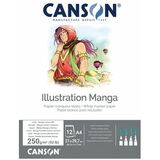 CANSON skizzenblock Illustration Manga, din A3, 250 g/qm