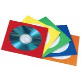hama CD-/DVD-Papiertasche, fr 1 CD/DVD, farbig sortiert