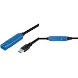 LogiLink usb 3.2 aktives Verlngerungskabel, 20,0 m