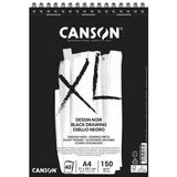CANSON skizzen- und studienblock XL Black, din A3, schwarz