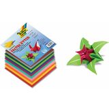 folia Origami-Faltbltter, 100 x 100 mm, farbig sortiert