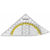 WESTCOTT Geometriedreieck, Hypotenuse: 140 mm, flexibel