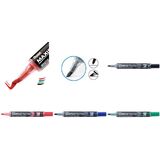 Pentel whiteboard-marker MAXIFLO Flex-Feel, blau