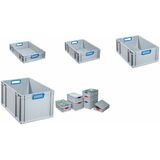 allit verschluss-set ProfiPlus eurobox 4S, blau, 4er Set