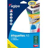 agipa Universal-Etiketten, 210 x 148 mm, weiß
