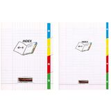 Calligraphe cahier 4 index 8000 POLYPRO, 170 x 220 mm