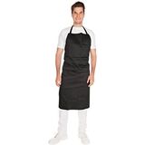HYGOSTAR Latzschürze, aus Polycotton, schwarz