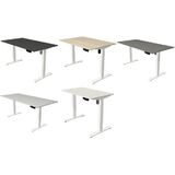 kerkmann sitz-steh-schreibtisch Move 1, (B)1.600 mm, graphit