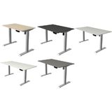 kerkmann sitz-steh-schreibtisch Move 1, (B)1.600 mm, ahorn