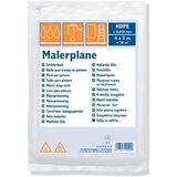 WESTEX Abdeckfolie, HDPE, 10 my, transparent, 4 x 12,5 m