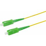 LogiLink lwl Patchkabel, 2x SC-Simplex, OS2, 1,0 m, gelb