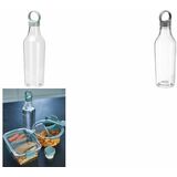 plast team Trinkflasche lyon To-Go, 0,7 Liter, grau