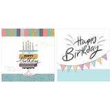 SUSY card Geburtstagskarte "Happy eco B-day Cake"