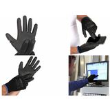 HYGOSTAR touchscreen-arbeitshandschuh BLACK ace TOUCH, L