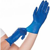 HYGOSTAR latex-handschuh Soft Blue, M, blau, puderfrei