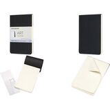 MOLESKINE Skizzenblock, L/A5, 120g/qm, Karton, schwarz