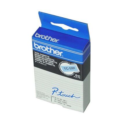 brother TC-Tape TC-B01 Schriftbandkassette, Bandbreite: 12mm