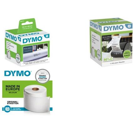 DYMO LabelWriter-Versand-Etiketten, 102 x 210 mm, wei